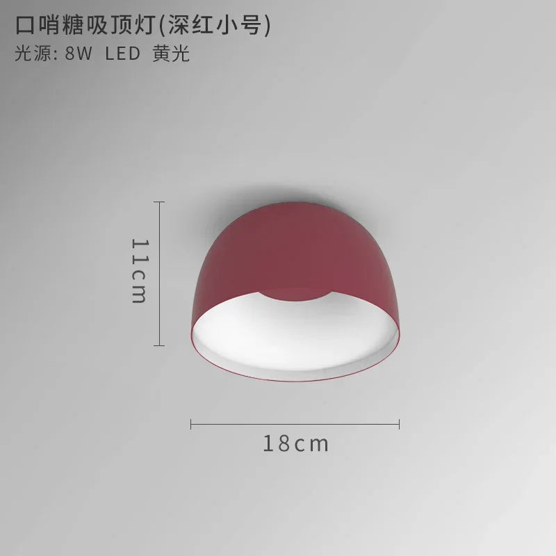 Plafonnier nordique led pour éclairage intérieur moderne Marcel Rivage - Simplicité du Design & Décor Raffiné
