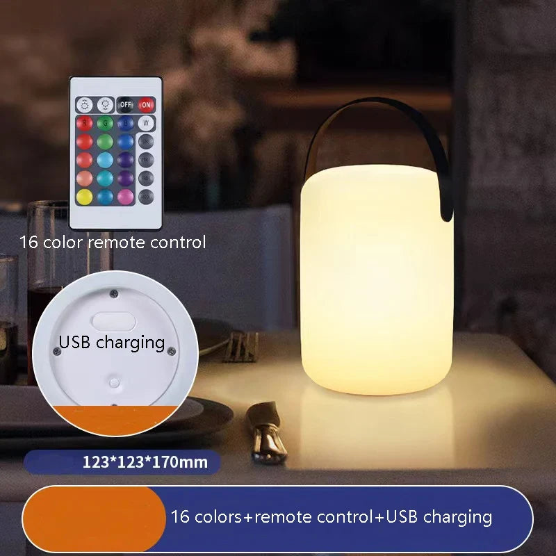 Lampe de table extérieure sans fil avec télécommande intelligente – Avelin Épure
