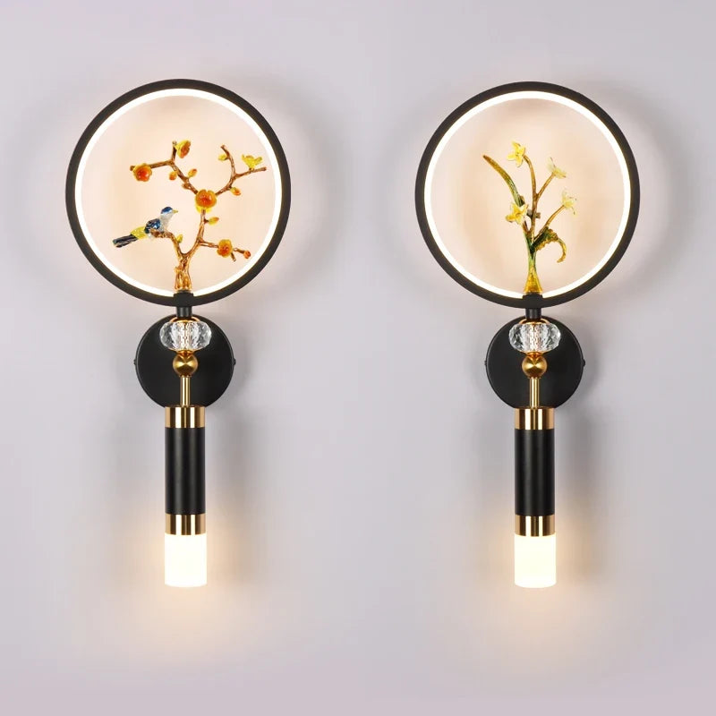 Applique murale cristal en led pour éclairage intérieur luxe Isaline Belvédère - Une Note Scintillante dans le Décor