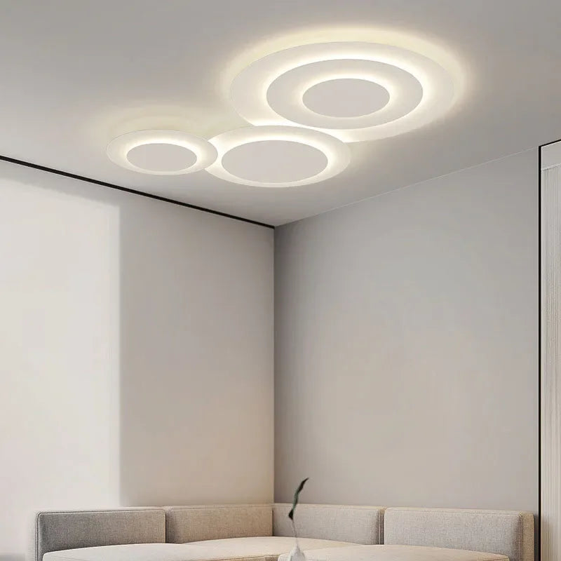 Plafonnier led moderne pour décoration intérieure et éclairage élégant Léopold Sérénade - Esprit Contemporain & Décor Élégant