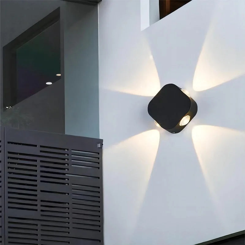 Applique murale led étanche moderne pour intérieur extérieur décoratif Isaline Vallée - Présence Moderne & Harmonie Intérieure