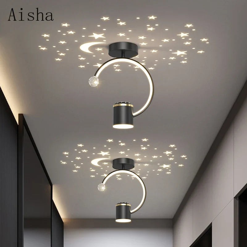 Plafonnier créatif design moderne pour intérieur et extérieur Léna Rondeau - Présence Moderne & Harmonie Intérieure