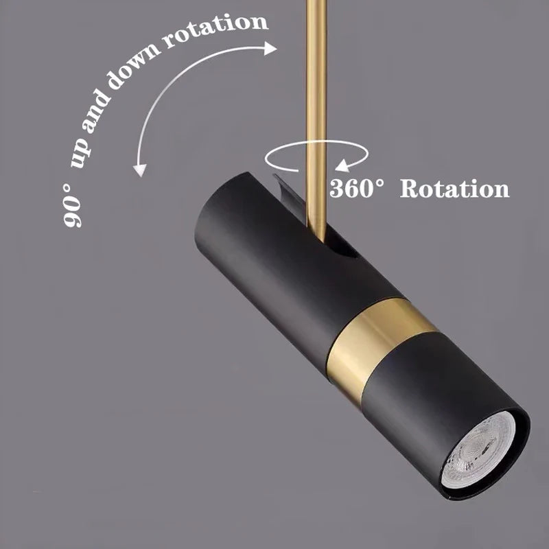 Spot — LED rotatif 360 degrés dimmable ampoule remplaçable