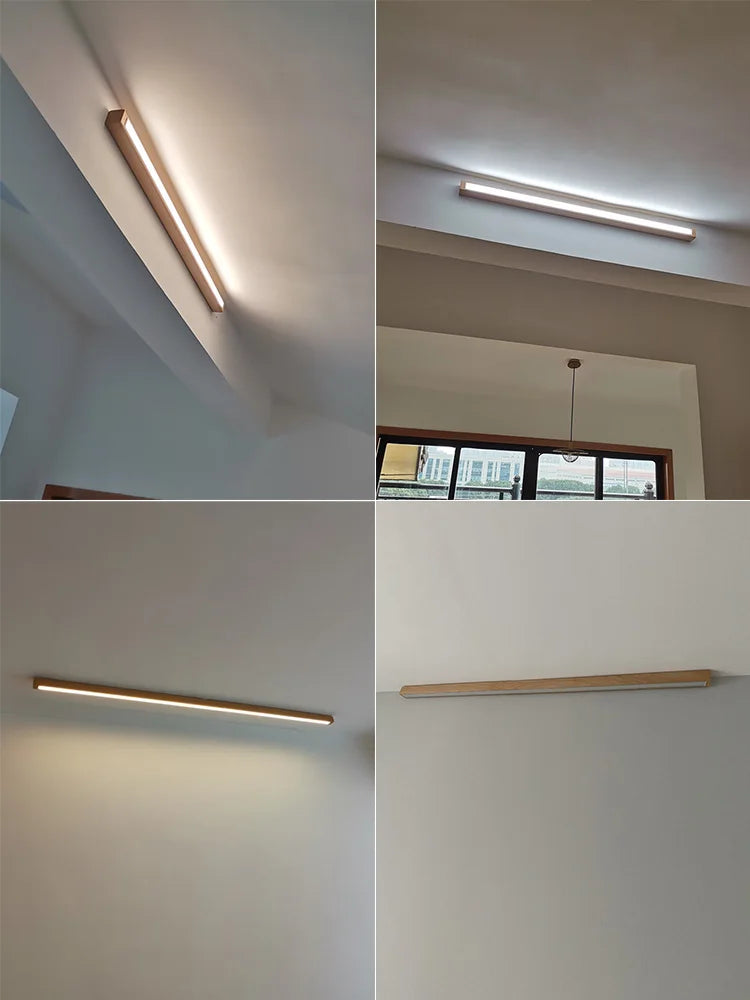 Plafonnier — Ligne murale allée couloir balcon sans lumière