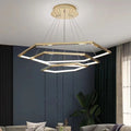 Suspension — Hexagone LED simple moderne luxe suspension