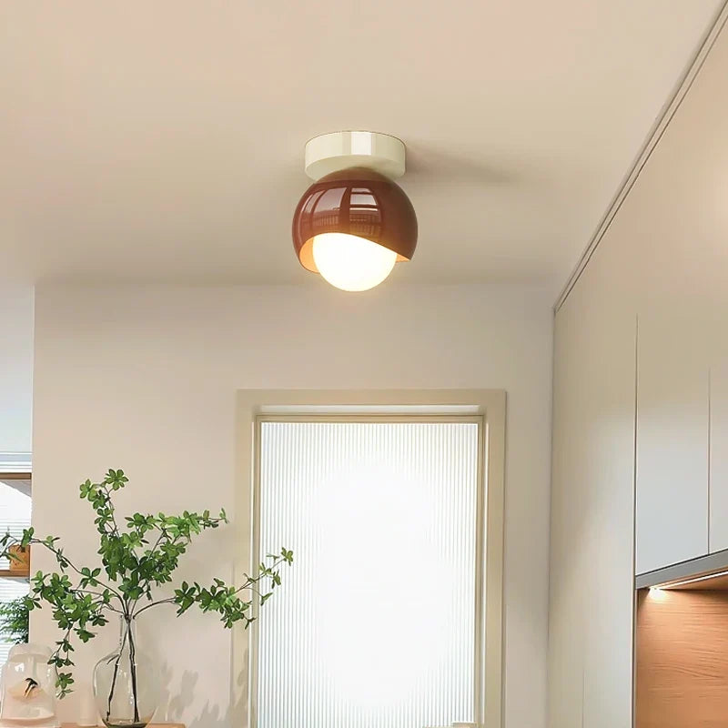 Plafonnier led style français créatif et personnalisé Marcel Étude en Aluminium - Une Présence Décorative Affirmée