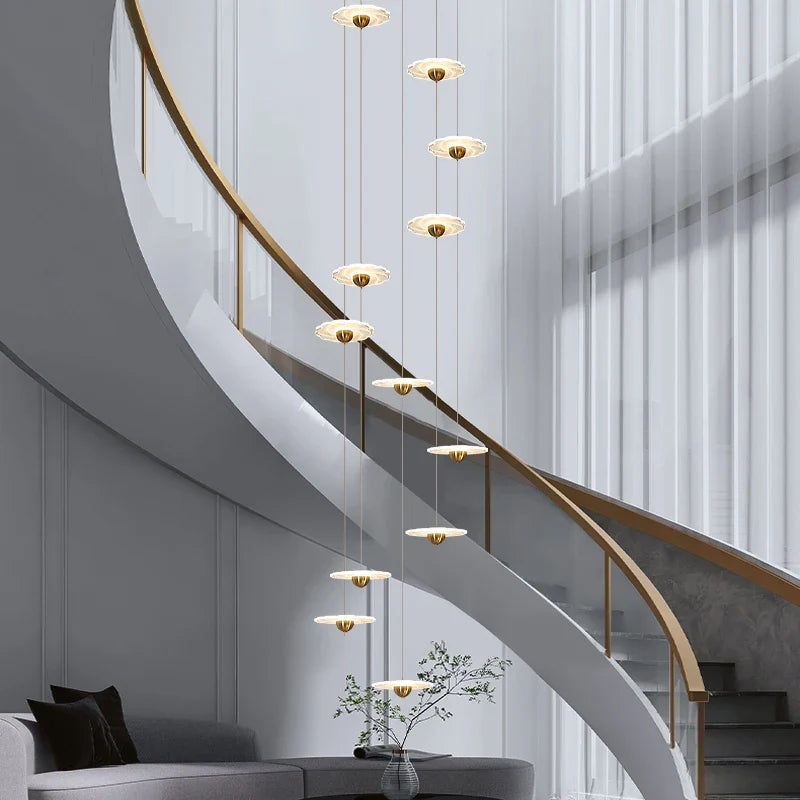 Lustre — Moderne à LED pour éclairage intérieur élégant