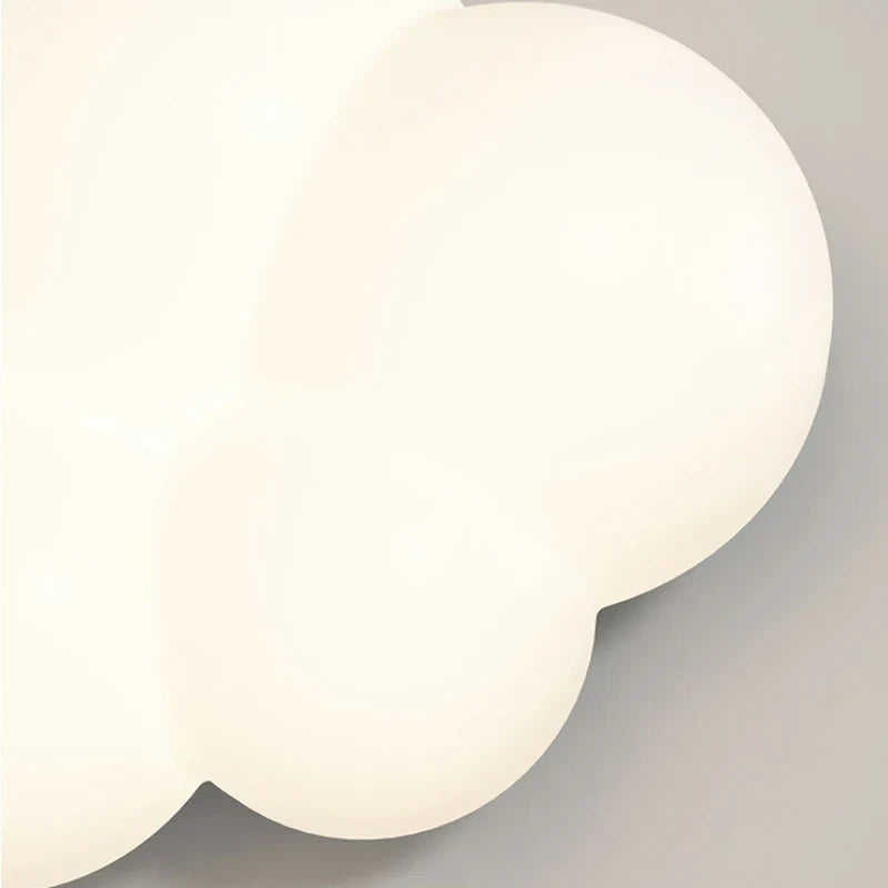 Applique murale — Nuage blanche lampe enfant design moderne et chaleureux