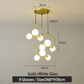lampe boule en verre nordique décorative et créative