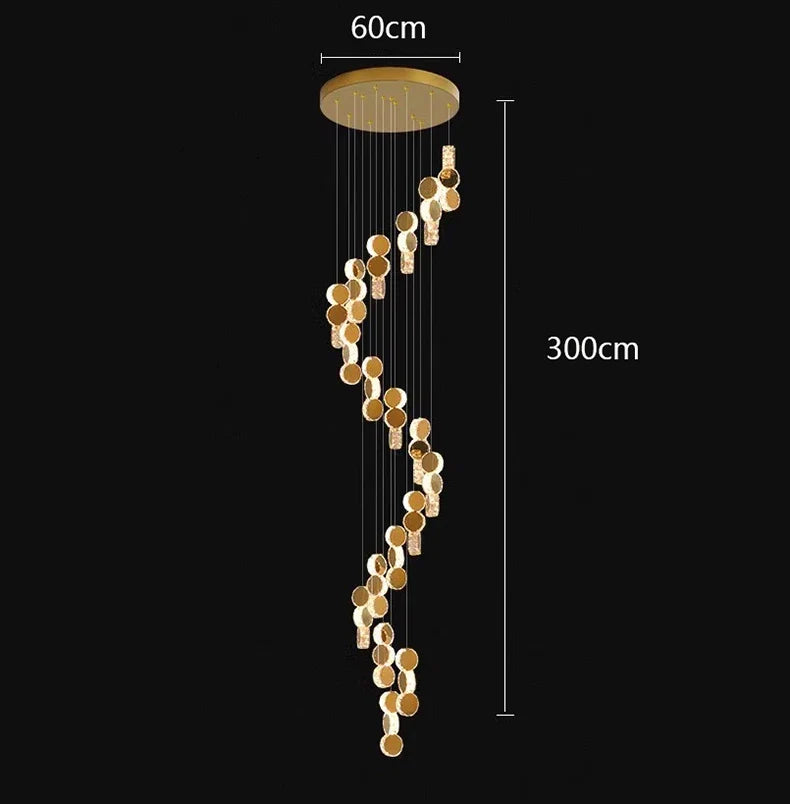 Lustre — LED moderne suspendu éclairage intérieur décoratif