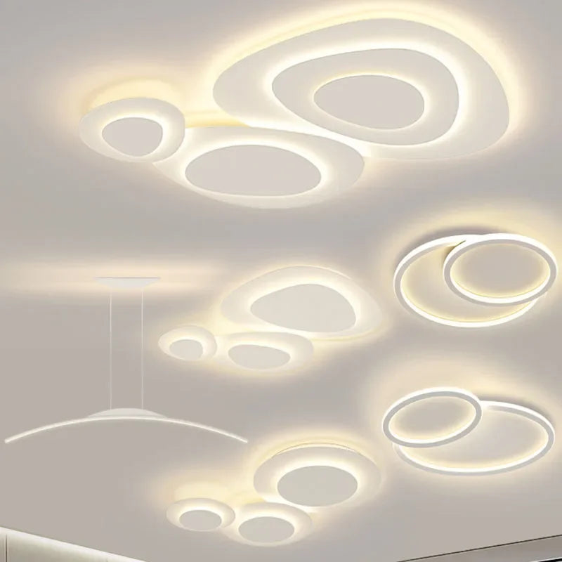 Plafonnier led moderne pour décoration intérieure et éclairage élégant Léopold Sérénade - Esprit Contemporain & Décor Élégant