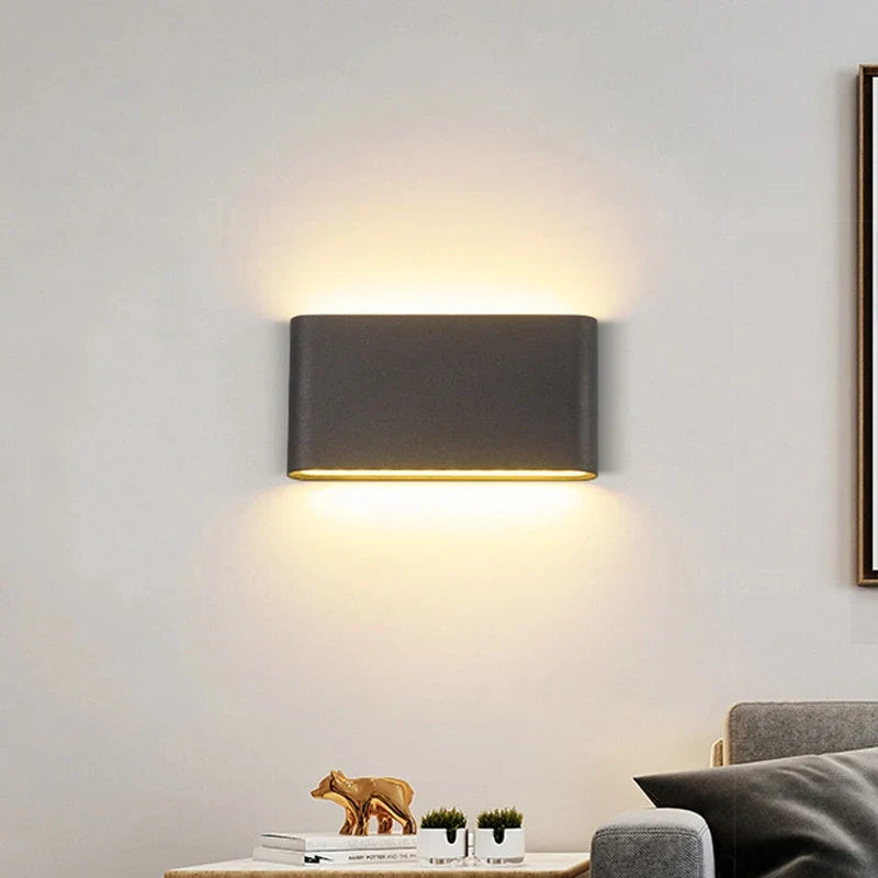 Applique murale — LED moderne étanche luminaire décoratif intérieur extérieur aluminium
