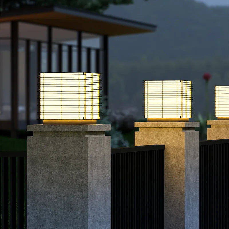 lampe de jardin solaire lumineuse pour extérieur décorative et étanche