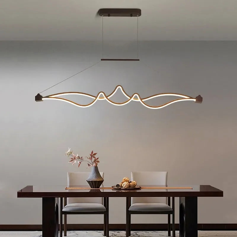 lampe simple et moderne en aluminium pour éclairage intérieur