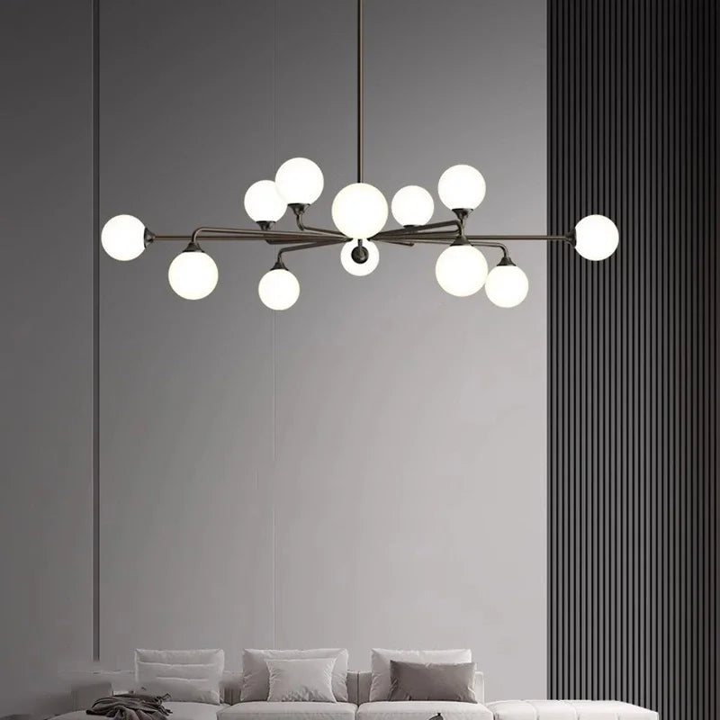 Lustre — Moderne en verre suspendu pour décoration maison