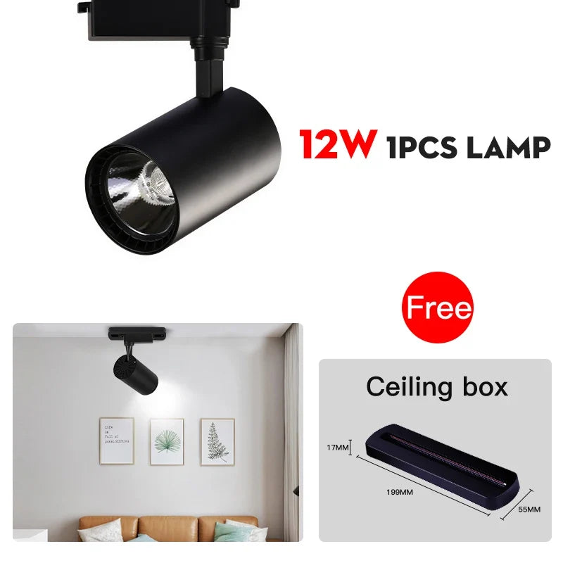 Spot — LED de suivi pour éclairage intérieur moderne