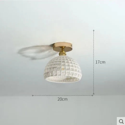 Plafonnier — Moderne en verre pour intérieur et extérieur lumineux