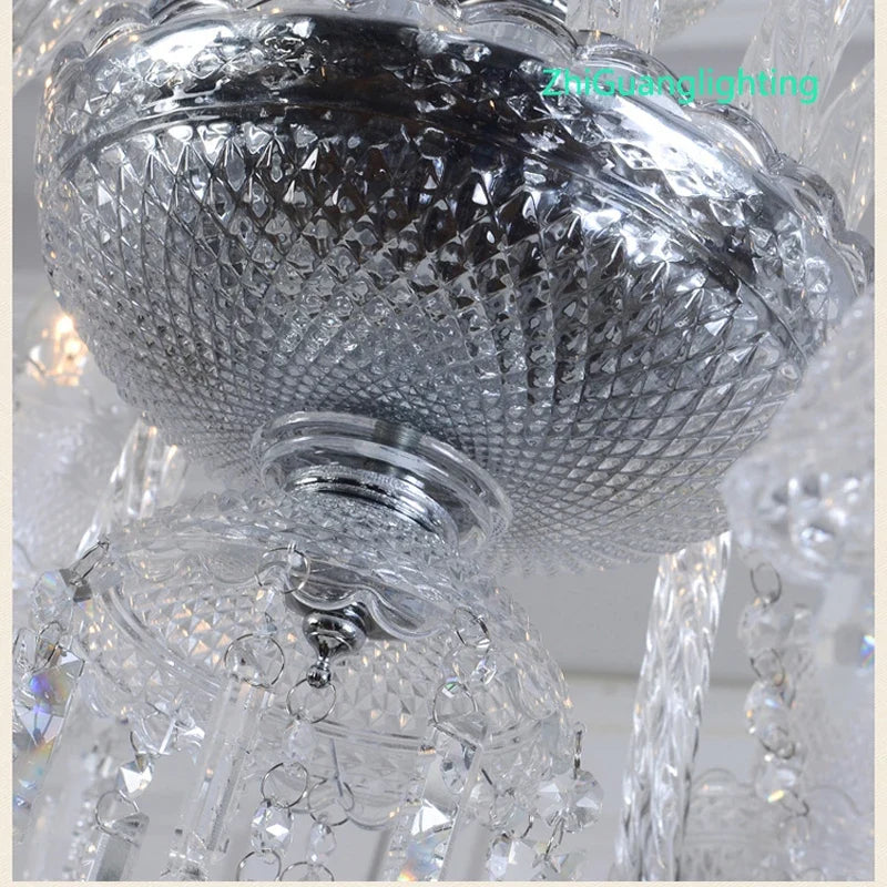 Lustre — En cristal à LED pour un éclairage de luxe modernisé