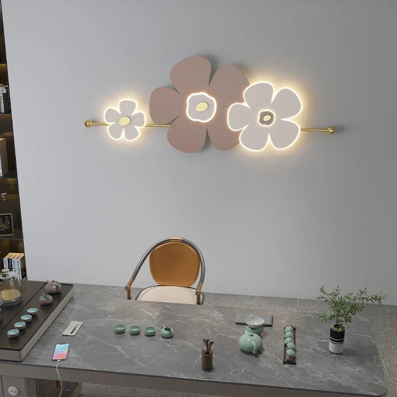 Applique murale led moderne pour décoration intérieure créative Auguste Éclaircie - Une Note Actuelle dans le Décor