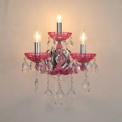 Applique murale en cristal moderne pour décoration intérieure Thaïs Éveil - Reflets Étincelants & Décor Élégant