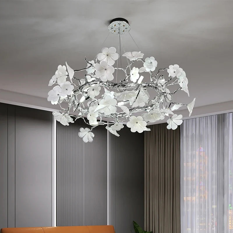 Lustre — Moderne en anneau éclairage de luxe décoration suspendue