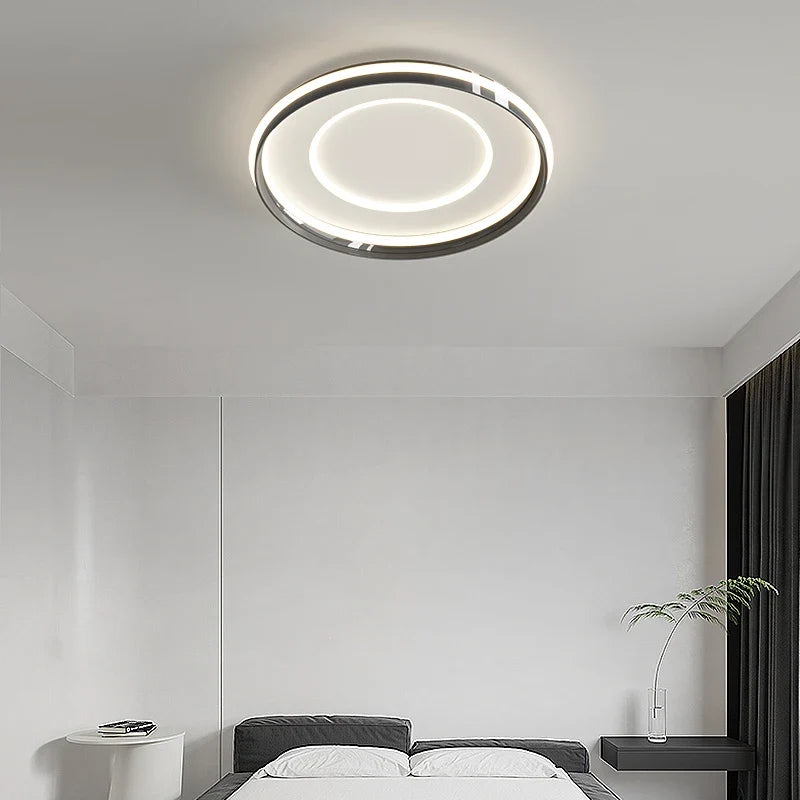 Plafonnier moderne à leds nordique créatif luminaires intérieur Thaïs Élan - Lignes Épurées & Atmosphère Sereine