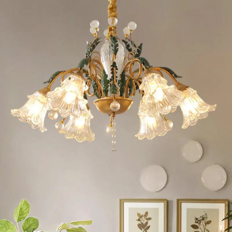Lustre — En cristal rustique pour éclairage intérieur industriel