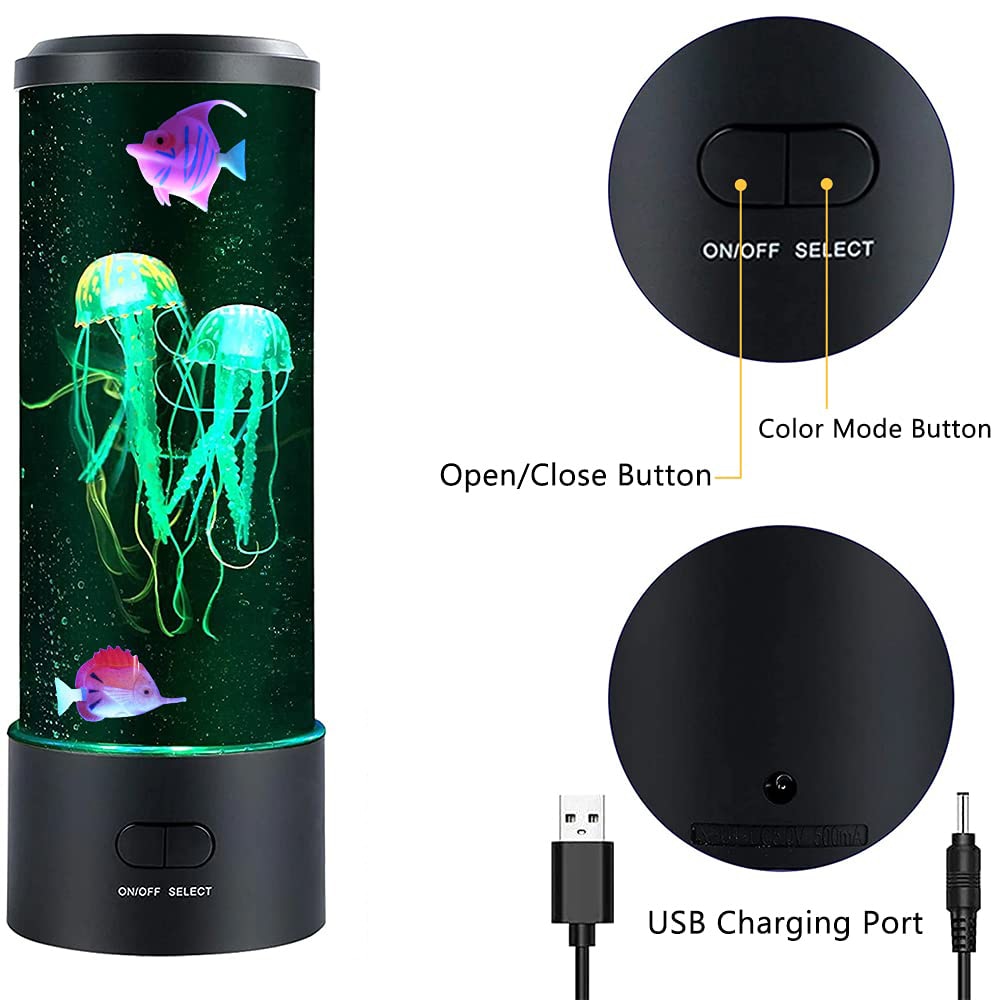 Lampe à poser — LED Méduse