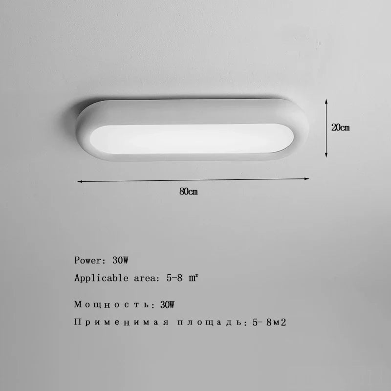 lampe de couloir moderne avec éclairage de protection des yeux