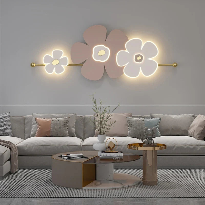 Applique murale led moderne pour décoration intérieure créative Auguste Éclaircie - Une Note Actuelle dans le Décor