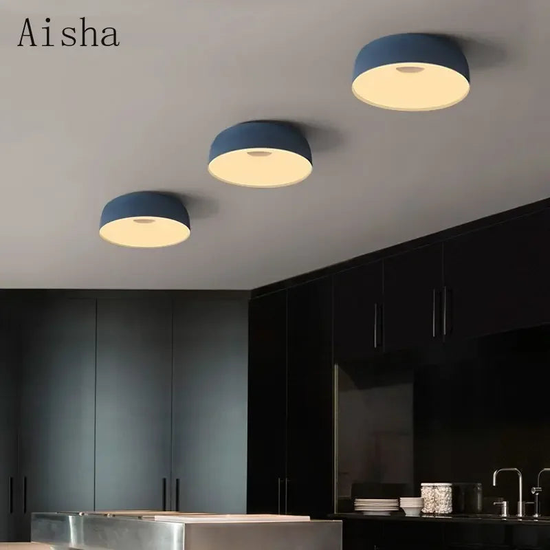 Plafonnier nordique led pour éclairage intérieur moderne Marcel Rivage - Simplicité du Design & Décor Raffiné