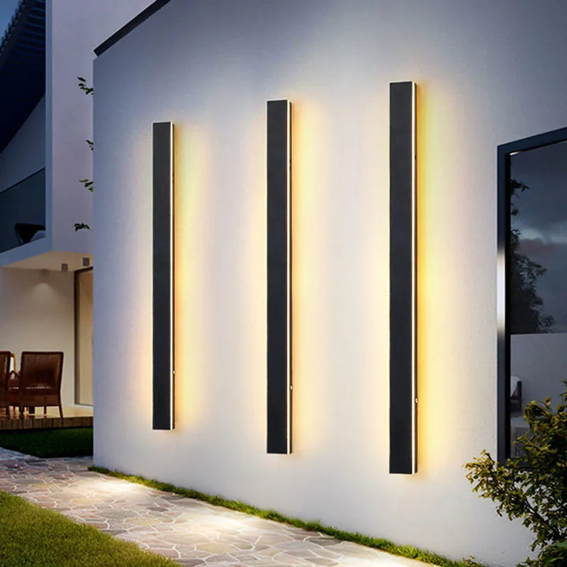 Applique murale — Extérieure à LED étanche pour éclairage décoratif