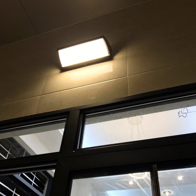 Applique murale — LED aluminium étanche pour extérieur et jardin