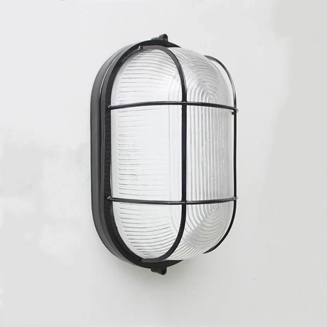 Plafonnier — E27 rétro éclairage extérieur LED étanche appliques murales pour jardin cour balcon couloir plafonniers cuivre Vintage applique 220V