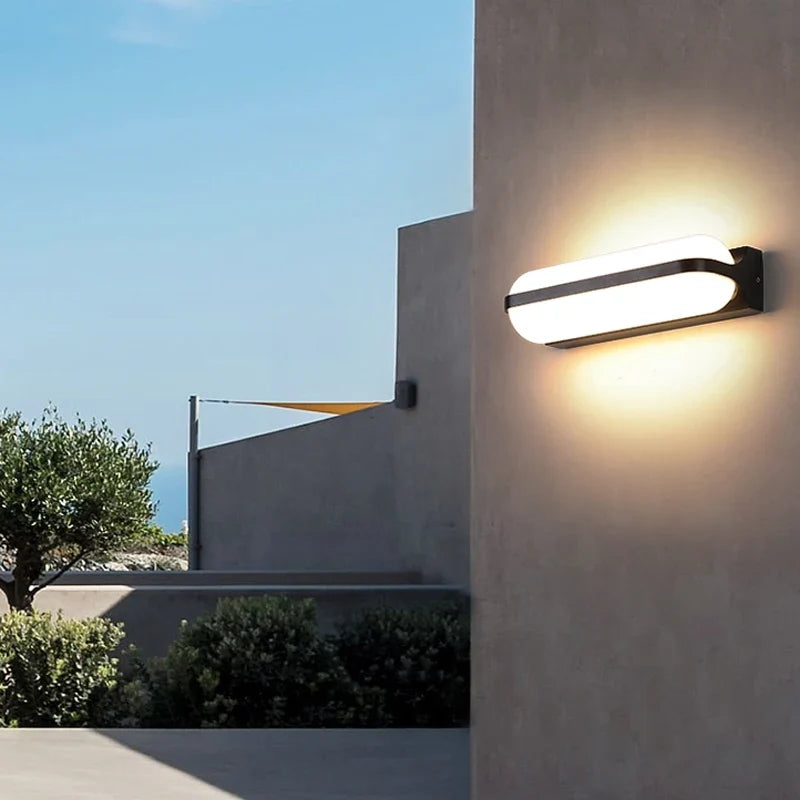 Applique murale — LED étanche double tête pour extérieur