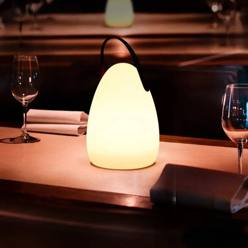 Lampe portable rechargeable avec 16 couleurs à distance – Cléance Orée