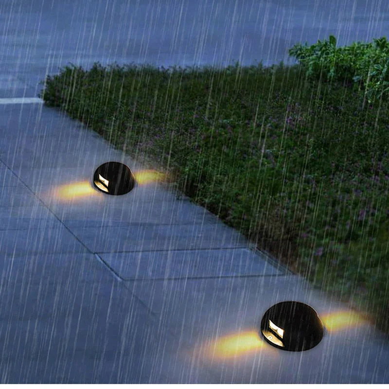 Luminaire LED extérieur étanche au sol pour allée, escalier, jardin et pelouse Yvonne Envol en Aluminium - Simplicité & Caractère au Quotidien