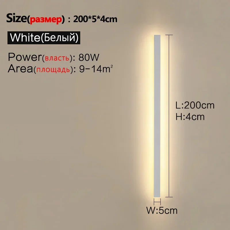 Applique murale — Extérieure à LED étanche pour éclairage décoratif
