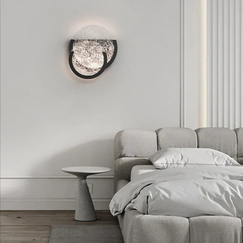 Applique murale minimaliste en acrylique lumière créative pour intérieur Vadim Rivage - Lignes Épurées & Atmosphère Sereine
