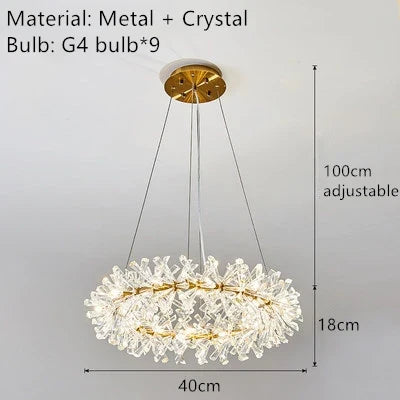 Applique murale — Moderne en cristal pour décoration intérieure