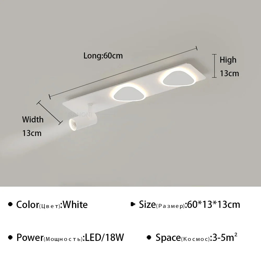 Plafonnier led moderne pour décoration d intérieur et éclairage décoratif Flavie Escapade - Une Note Actuelle dans le Décor