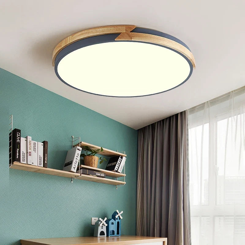 Plafonnier — LED ultra-mince design nordique décoratif encastré