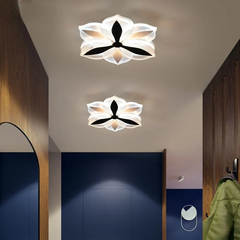 Plafonnier led moderne en acrylique pour décoration intérieure Ninon Confluence - Une Note Actuelle dans le Décor