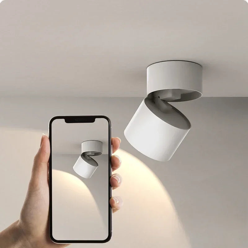 Spot — LED extérieur à angle réglable sans perforation