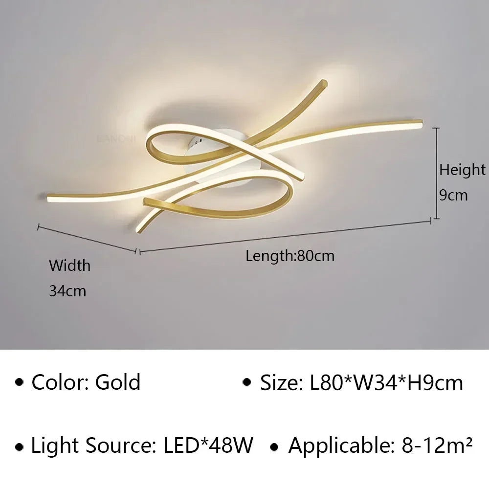 Plafonnier led moderne pour hôtel et intérieur Virgile Détour - Esprit Contemporain & Décor Élégant