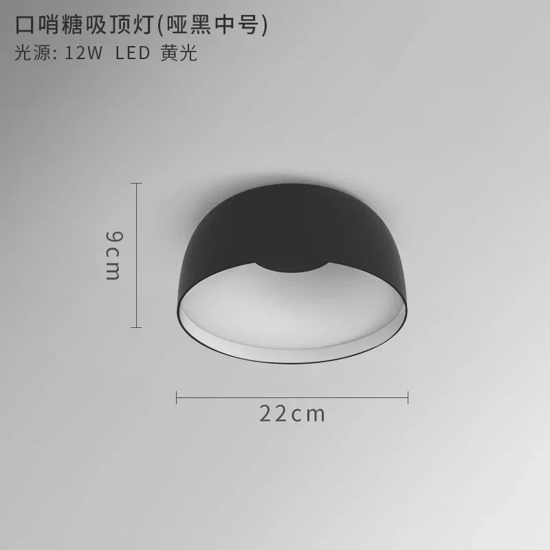 Plafonnier nordique led pour éclairage intérieur moderne Marcel Rivage - Simplicité du Design & Décor Raffiné