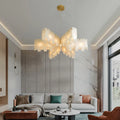 Lustre — Design moderne en marbre naturel espagnol LED