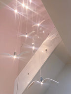 Lustra Suspension Lampe Ailes d'Oiseau pour Salon - Neutralighting