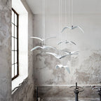 Lustra Suspension Lampe Ailes d'Oiseau pour Salon - Neutralighting