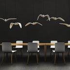 Lustra Suspension Lampe Ailes d'Oiseau pour Salon - Neutralighting